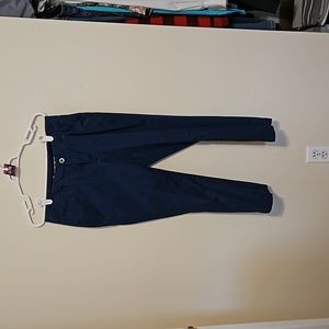 Lee Mid rise Navy Straight leg pants